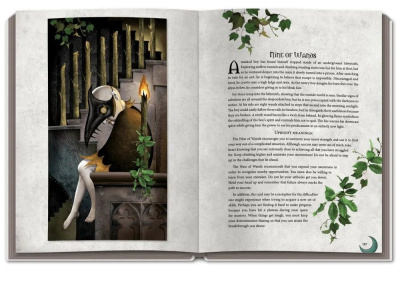 картинка Книга Таро Безумной Луны / "Deviant Moon Tarot Book" US Games от магазина Gamesdealer.ru