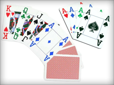 картинка Карты "Copag 4 Colour (red)" от магазина Gamesdealer.ru