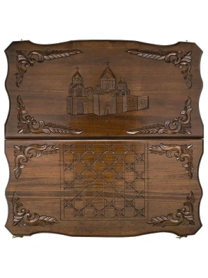 картинка Нарды резные "Собор" 60, Haleyan от магазина Gamesdealer.ru