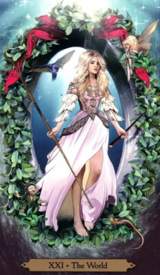 картинка Карты Таро "Wizards Tarot Cards" Llewellyn / Таро Волшебников от Барбары Мур от магазина Gamesdealer.ru