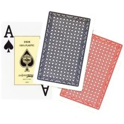 картинка Карты "Fournier 2826 Bridge red/blue" магазин Gamesdealer.ru являющийся официальным дистрибьютором в России  картинка Карты "Fournier 2826 Bridge red/blue" от магазина Gamesdealer.ru