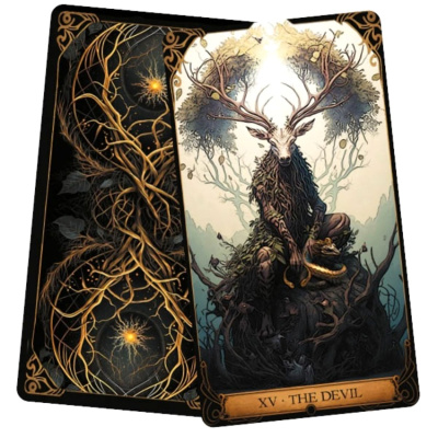 картинка Карты Таро "Druidic Tarot" Lo Scarabeo / Пантеон Друидов Таро от магазина Gamesdealer.ru