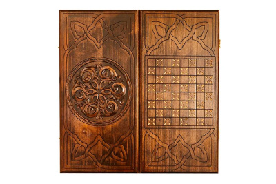 картинка Нарды резные "Сияние 2", Mkhitaryan от магазина Gamesdealer.ru