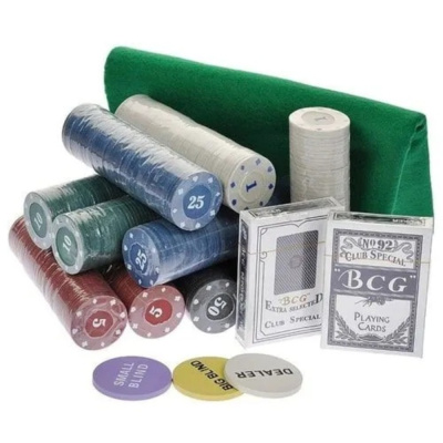 картинка Набор для покера Holdem Light на 500 фишек с номиналом от магазина Gamesdealer.ru