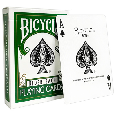Карты "Bicycle rider back standard poker plaing cards Green back" Карты "Bicycle rider back standard poker plaing cards Green back"