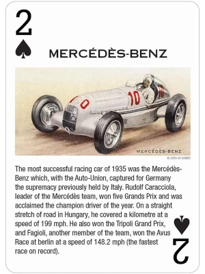картинка Карты "Vintage Motor Cars Playing Card Deck" от магазина Gamesdealer.ru