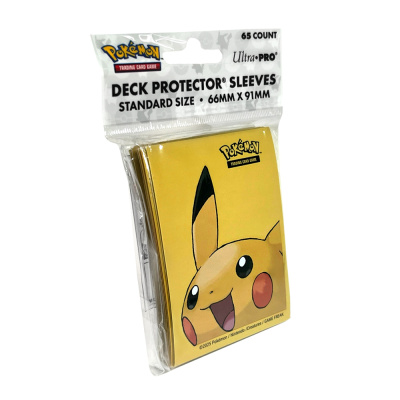 картинка Ultra PRO Pokemon Pikachu 65ct Deck Protector Sleeves for Pokemon TCG Набор протекторов для карточек от магазина Gamesdealer.ru