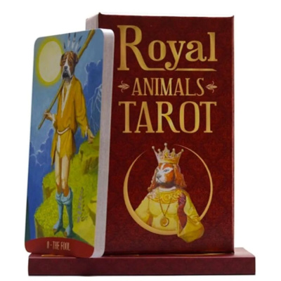 Карты Таро "Royal Animals Tarot Cards" Lo Scarabeo / Королевские Животные Карты Таро Карты Таро "Royal Animals Tarot Cards" Lo Scarabeo / Королевские Животные Карты Таро