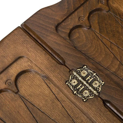 картинка Нарды резные "Охота на медведя" с ручкой 60, Haleyan от магазина Gamesdealer.ru