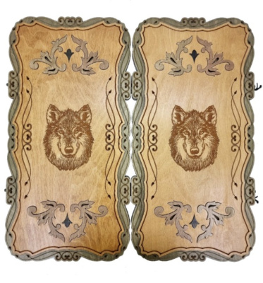 картинка Нарды Марс "Волк" большие (деревянные, 57 см, Россия), Partida от магазина Gamesdealer.ru