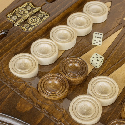 картинка Нарды резные "Гранат", 60 Simonyan от магазина Gamesdealer.ru