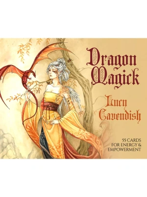 картинка Карты Таро "Dragon Magic Oracle Cards" Blue Angel / Карты Оракула Магии Дракона от магазина Gamesdealer.ru