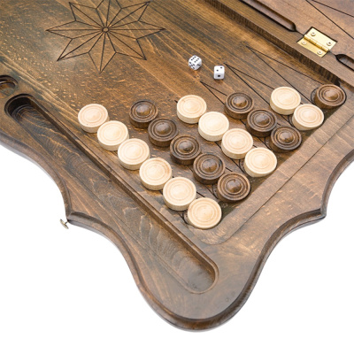 картинка Нарды резные "Орел", Petrosyan от магазина Gamesdealer.ru