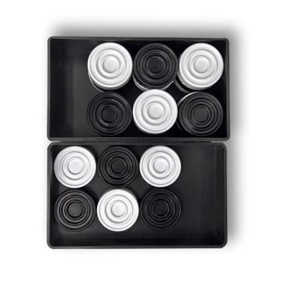 картинка Шашки "Владимирские" пластмассовые без поля от магазина Gamesdealer.ru