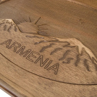 картинка Нарды резные "Рассвет в Армении", Ustyan от магазина Gamesdealer.ru