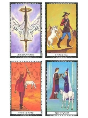 картинка Карты Таро "Unicorn Tarot" US Games / Таро Единорогов от магазина Gamesdealer.ru