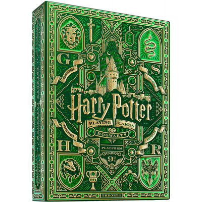 Карты "Theory11 Harry Potter Deck - Green (Slytherin)"