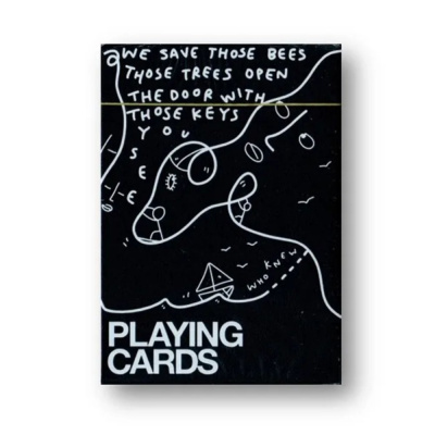 картинка Карты "Theory11 Shantell Martin Black" от магазина Gamesdealer.ru