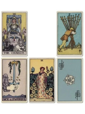 картинка Карты Таро "Swith-Waite Centennial Tarot Deck" Reprint / Таро Уэйта-Смитт Памятный Набор TAROMANIA от магазина Gamesdealer.ru