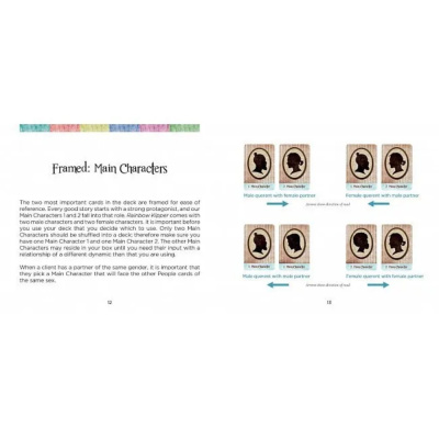 картинка Карты Таро "Rainbow Kipper" RED Feather / Радужный Киппер от магазина Gamesdealer.ru