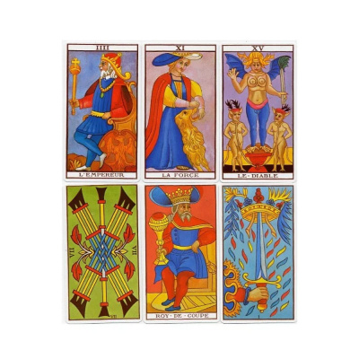 картинка Карты Таро "Fournier Le Tarot De Marseille" Fournier / Марсельская Колода от магазина Gamesdealer.ru