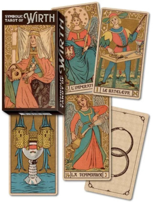 картинка Карты Таро "Symbolic Tarot of Wirth" Lo Scarabeo / Символическая Колода от Вирта от магазина Gamesdealer.ru