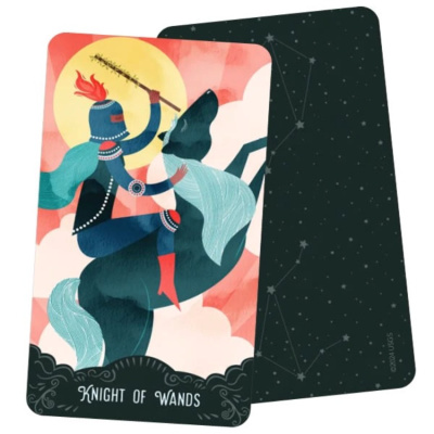 картинка Карты Таро "Star Maiden Tarot Cards" US Games / Звездная Дева Карты Таро от магазина Gamesdealer.ru