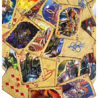 картинка Карты "Bicycle World of Warcraft Classic Standard Index " от магазина Gamesdealer.ru