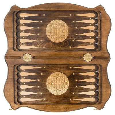 картинка Шахматы + нарды резные 50, am451, Mirzoyan от магазина Gamesdealer.ru