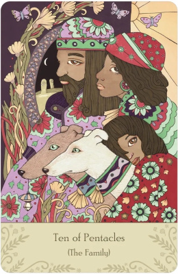 картинка Карты Таро "Universal Folk Tarot Cards" US Games / Универсальные Народные Карты Таро от магазина Gamesdealer.ru