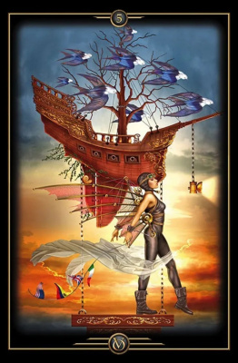 картинка Карты Таро "Oracle of Visions" Reprint / Оракул Видений TAROMANIA от магазина Gamesdealer.ru