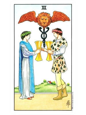 картинка Карты Таро "Universal Waite Tarot Deck Book Set" US Games / Комплект колод/книг Таро Уэйта от магазина Gamesdealer.ru