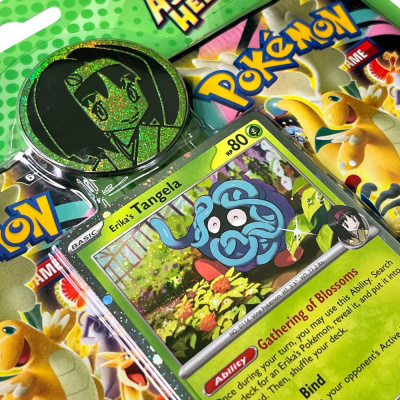 картинка Pokémon Mega Evolution: Ascended Heroes Collection Blister (Erika's Tangela) (ENG) от магазина Gamesdealer.ru
