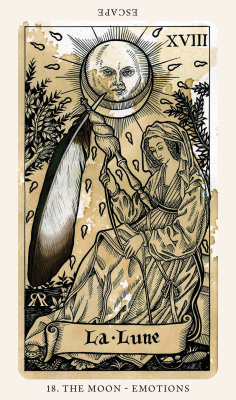 картинка Карты Таро "The Medieval Feathers Tarot" Blue Angel / Средневековое таро "Перья" от магазина Gamesdealer.ru