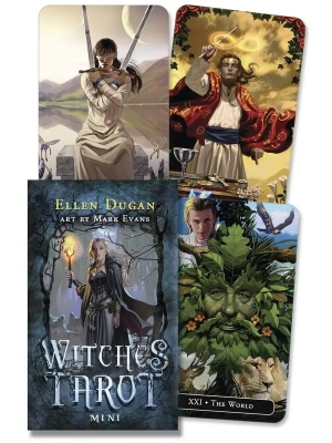 картинка Карты Таро "Witches Tarot Mini" Llewellyn / Таро Ведьм Мини от магазина Gamesdealer.ru