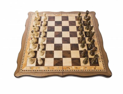 картинка Шахматы Турнирные-3 инкрустация 50, AZ111, Zeynalyan от магазина Gamesdealer.ru