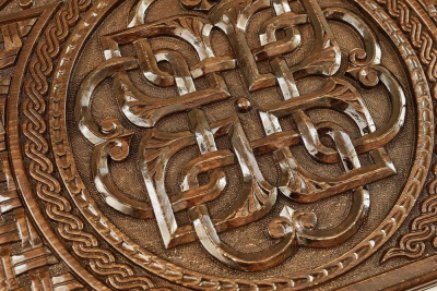 картинка Нарды резные "Армянский узор 13" 60, Haleyan от магазина Gamesdealer.ru