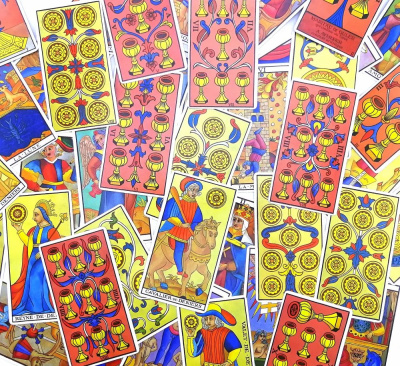 картинка Карты Таро "Fournier Le Tarot De Marseille" Fournier / Марсельская Колода от магазина Gamesdealer.ru