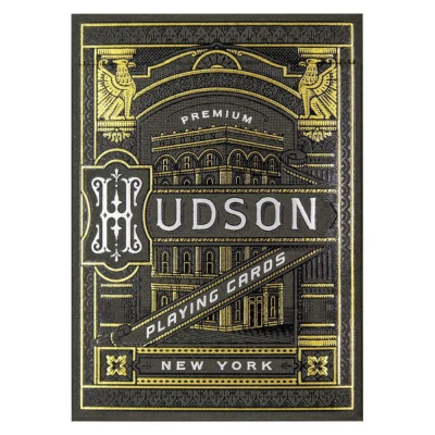 картинка Карты "Theory11 Black Hudson" от магазина Gamesdealer.ru