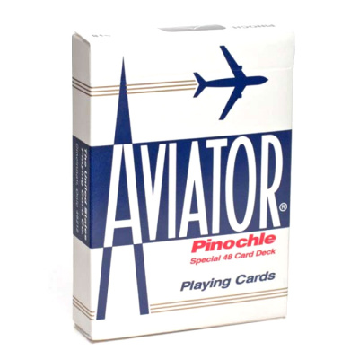 картинка Карты "Aviator pinochle red/blue"  от магазина Gamesdealer.ru