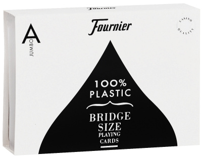 Карты "Fournier Arabe (2 Jumbo Index) - Bridge Twin plastik case"