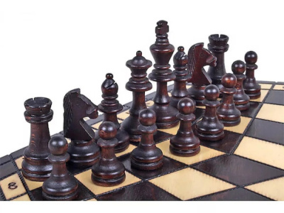 картинка Шахматы "На троих" малые Madon (деревянные, Польша) от магазина Gamesdealer.ru