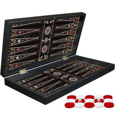 картинка Нарды Черная Жемчужина XXL, Турция, Yenigun от магазина Gamesdealer.ru