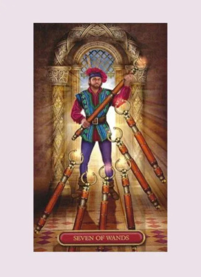 картинка Карты Таро "Gilded Tarot Royale" Llewellyn / Королевское Золотое Таро от магазина Gamesdealer.ru