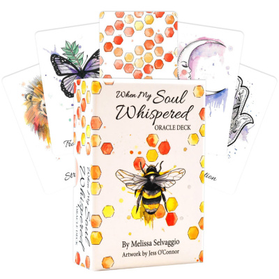 Карты Таро "When My Soul Whispered Oracle Deck" US Games / Когда Моя Душа Прошептала