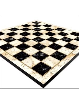 картинка Шахматная доска Черный-Бежевый, Турция, Yenigun от магазина Gamesdealer.ru