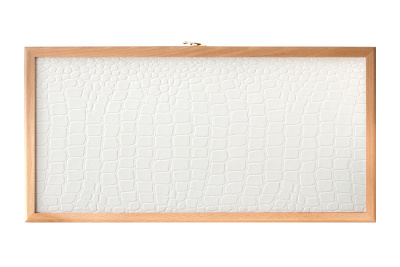 картинка Нарды кожаные Шарм "Белые" 60, Partida от магазина Gamesdealer.ru