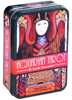 Карты Таро "Aquarian Tarot In a Tin" US Games / US Games