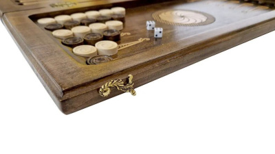 картинка Шахматы + нарды резные "Лоза" 50, Ustyan от магазина Gamesdealer.ru