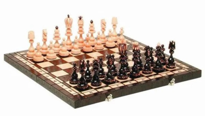 картинка Шахматы "Рим" 53 см, Madon (деревянные, Польша) от магазина Gamesdealer.ru